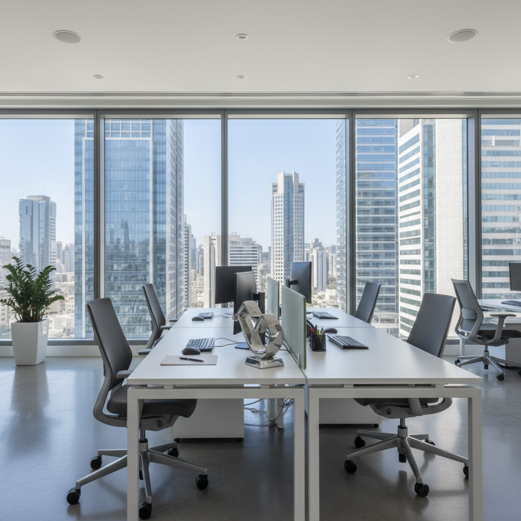 הנכס הבלתי נראה: כיצד מרחב עבודה מצוחצח במרכז העסקים מעצב הצלחה